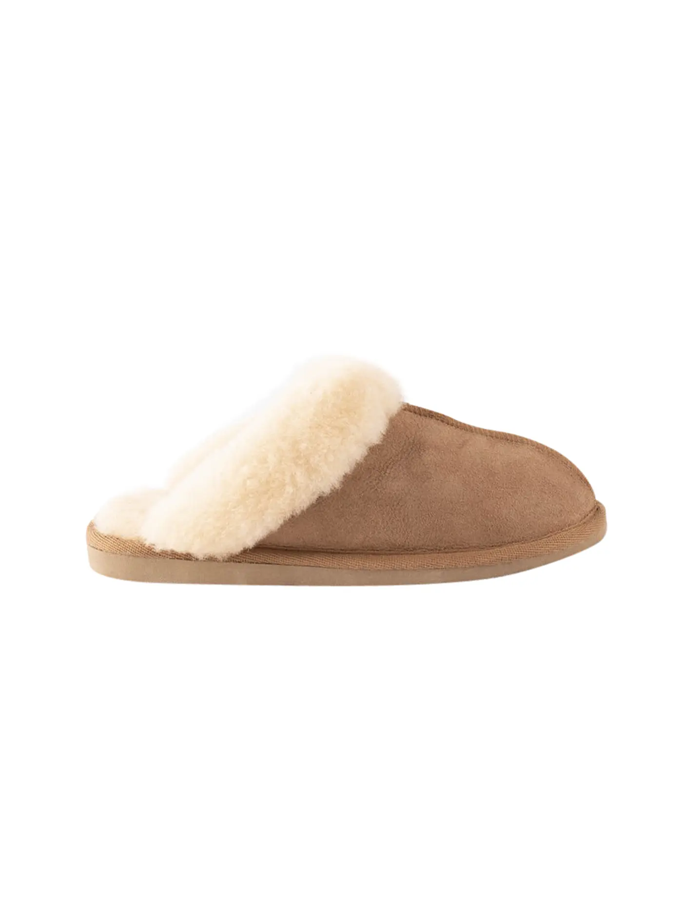 SHEPHERD OF SWEDEN | Hausschuhe - Slipper Jessica leo chestnut | camel